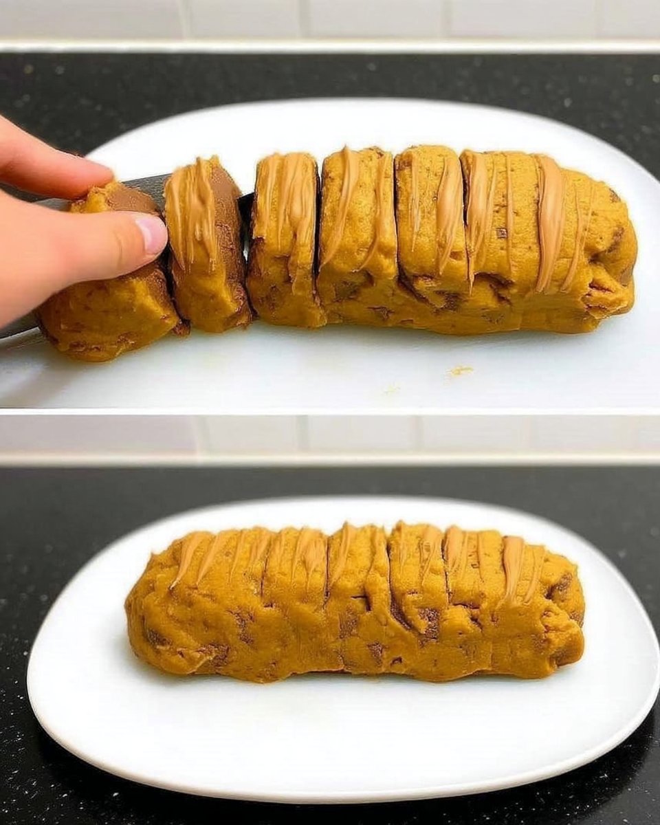 Ingredients for nutella cookies including browned butter and sea salt