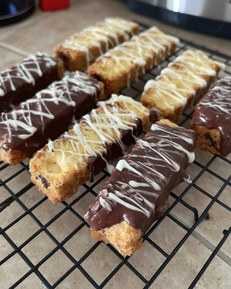 Garibaldi Biscuits served with a cup of tea