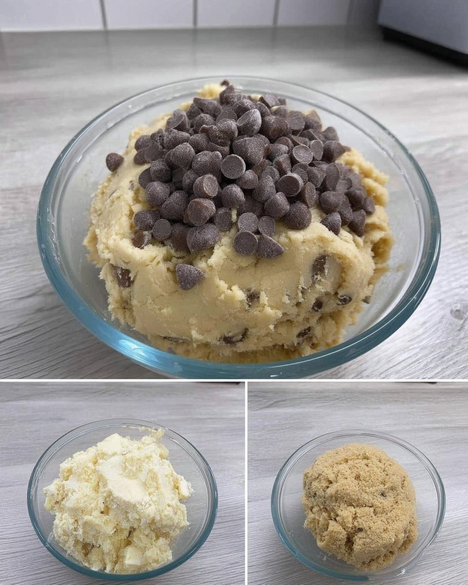 Ingredients for keto shortbread including almond flour butter and powdered sweetener