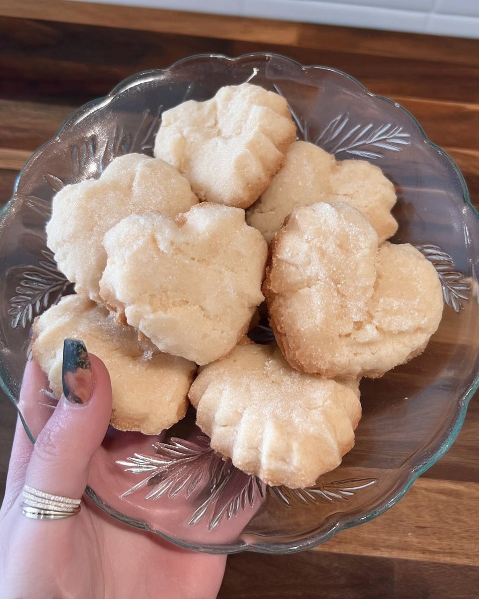 Keto shortbread cookie broken in half showing tender buttery crumb texture