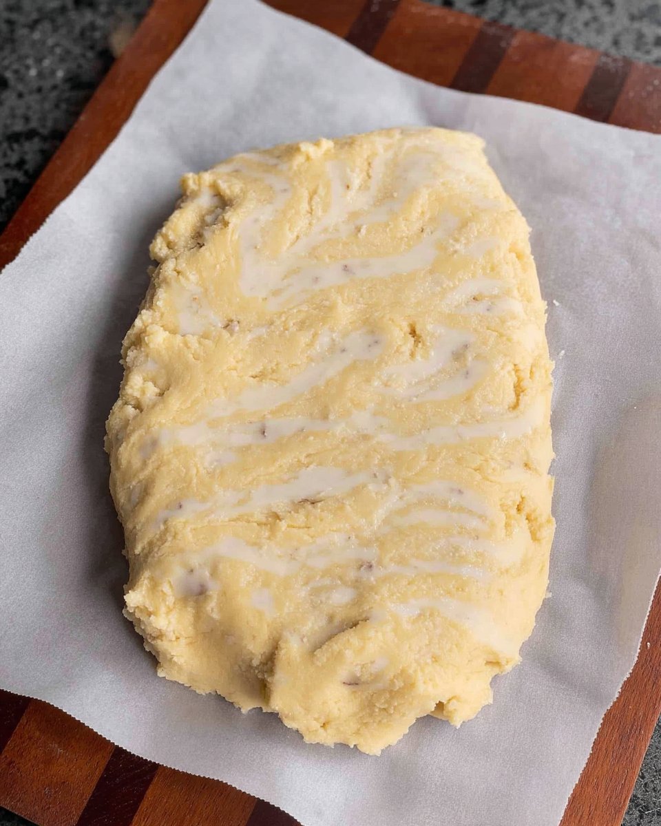 Ingredients for nussecken including hazelnuts almonds and apricot jam
