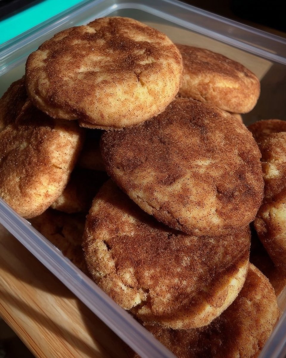 Orange snickerdoodles served with black tea