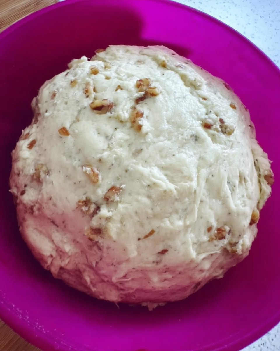 Ingredients for pecan snowballs including butter pecans and flour