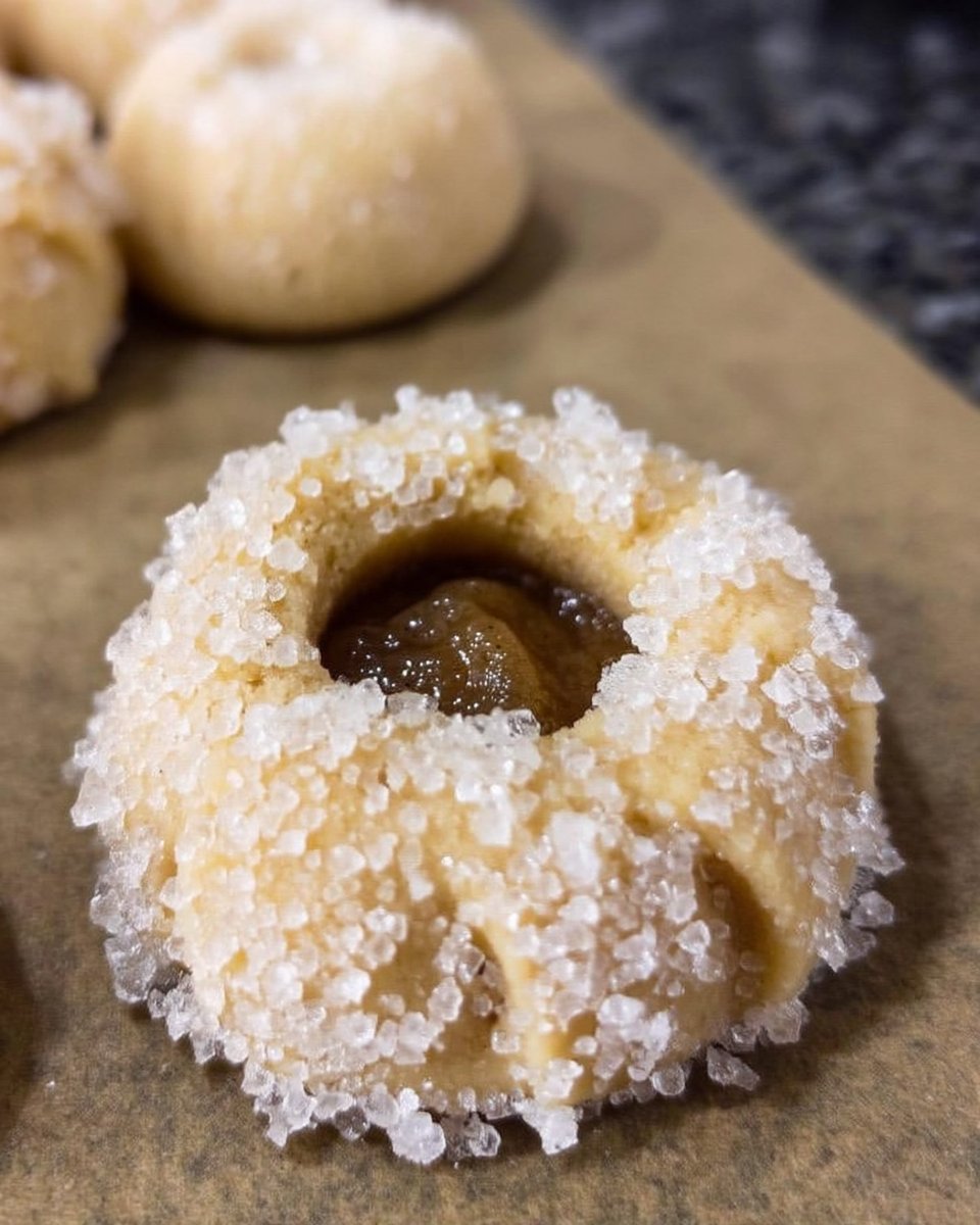 Hands rolling cookie dough balls to prevent cracks