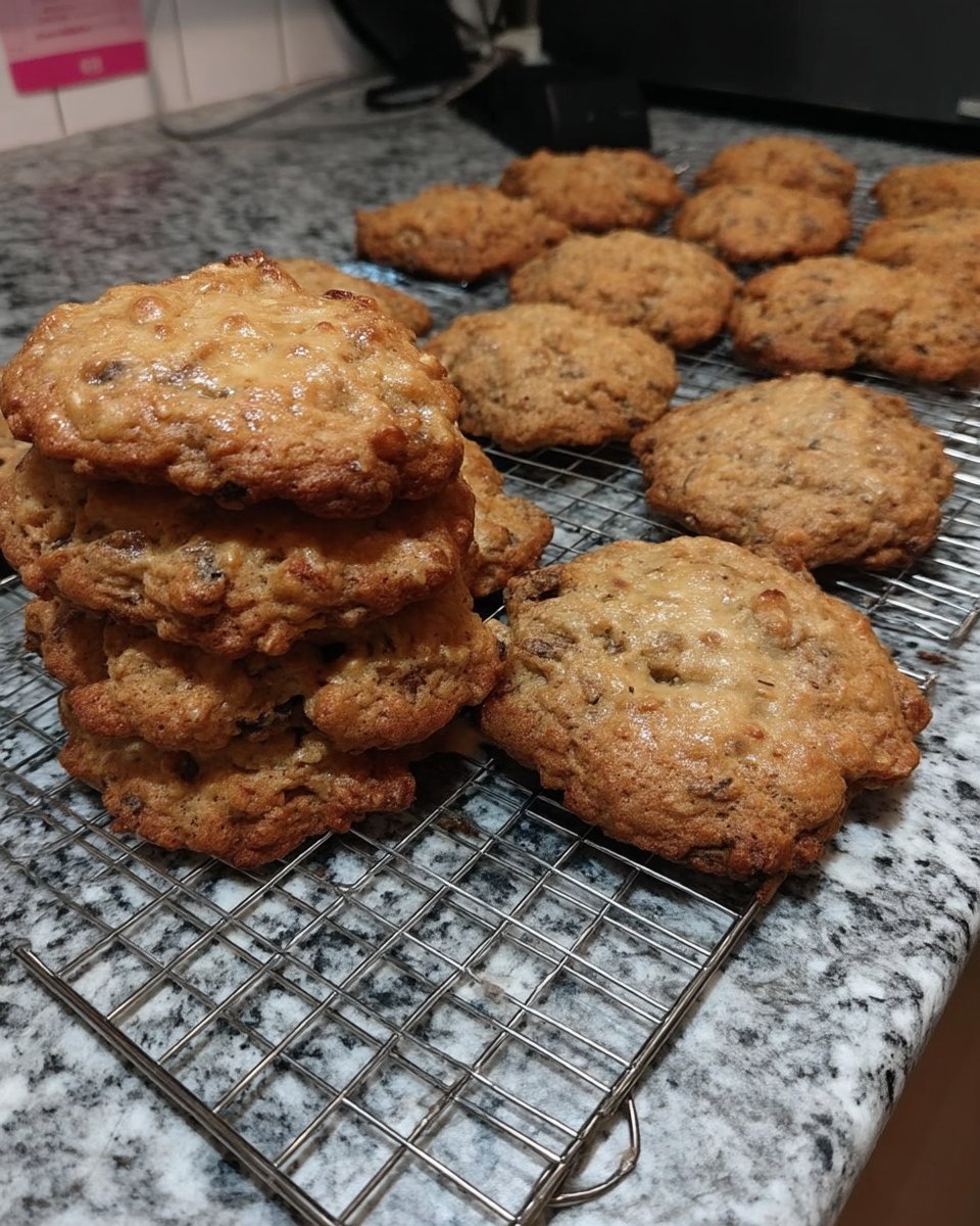 Soaking raisins in warm water for oatmeal cookies