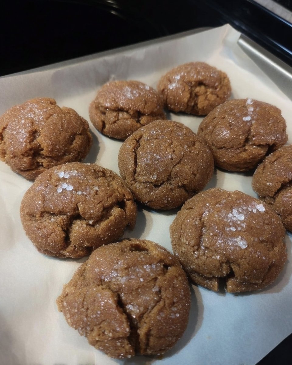 Pumpkin cookies rolled in cinnamon sugar coating