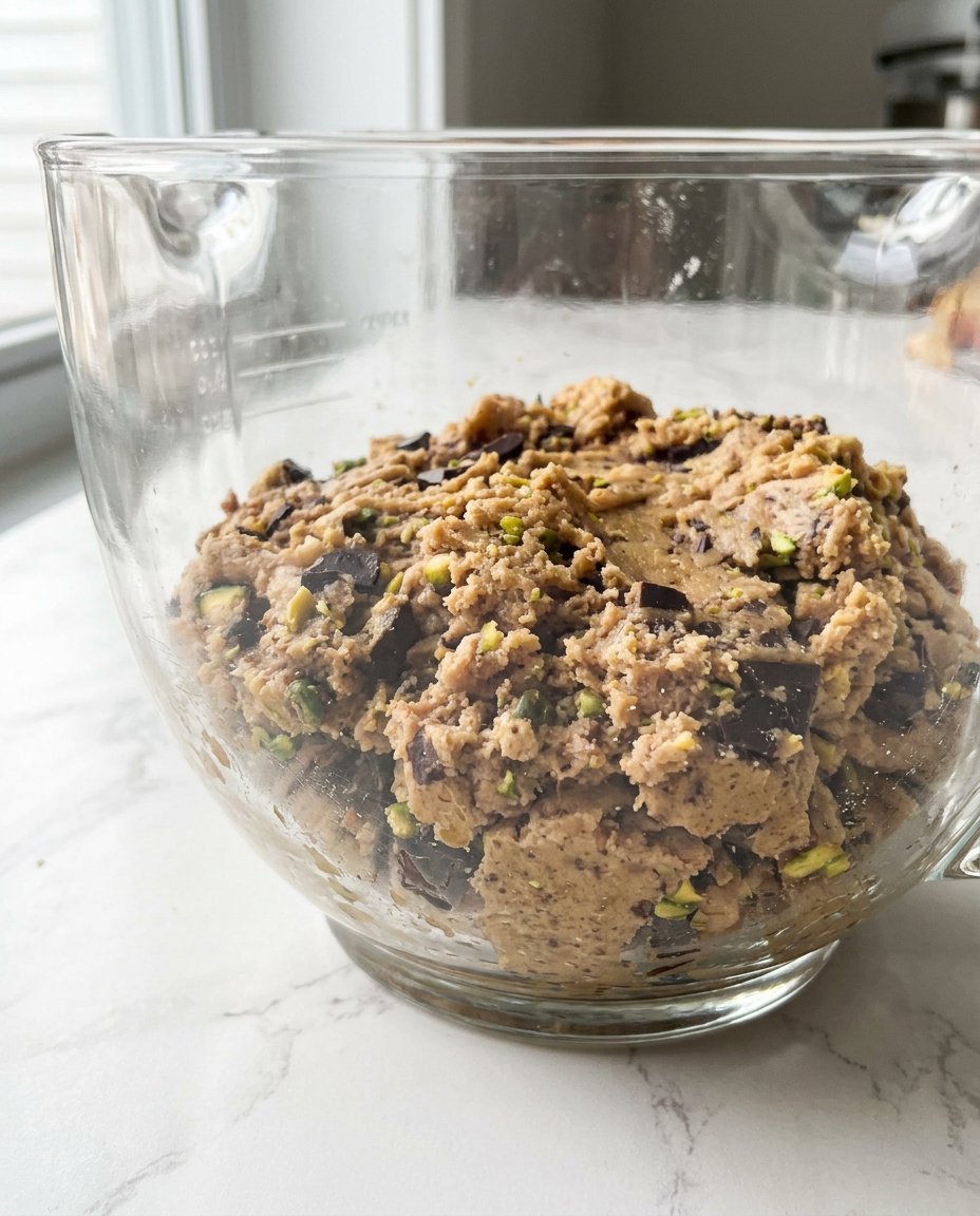 Stages of browning butter for Thanksgiving Cookies showing golden milk solids