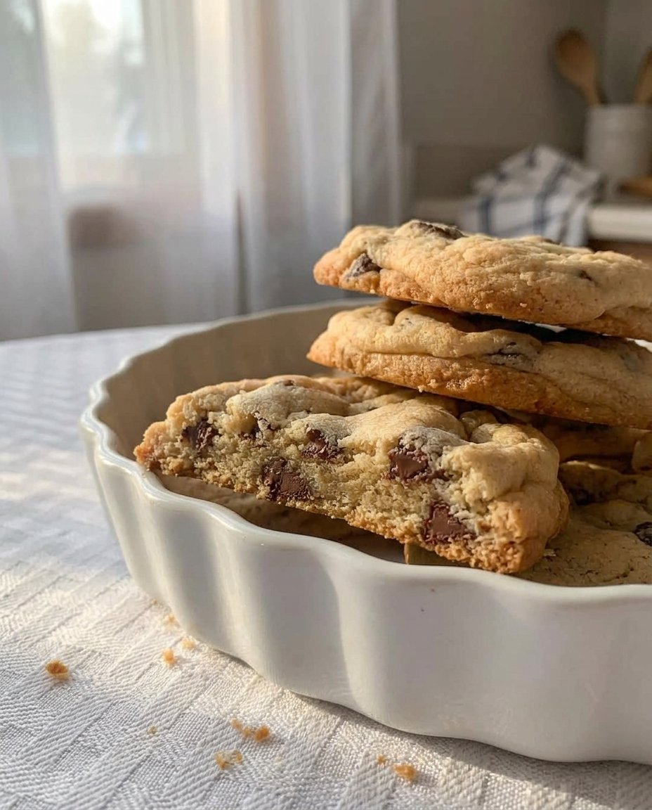 Soft batch cookies 2 showing a tender crumb and melted chocolate