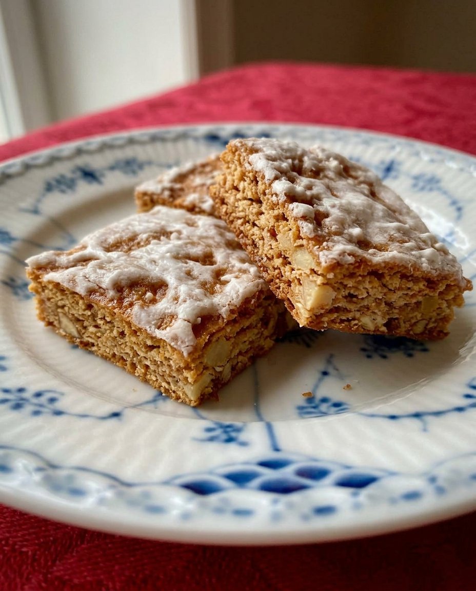 Glazed Basler Lackerli served with coffee