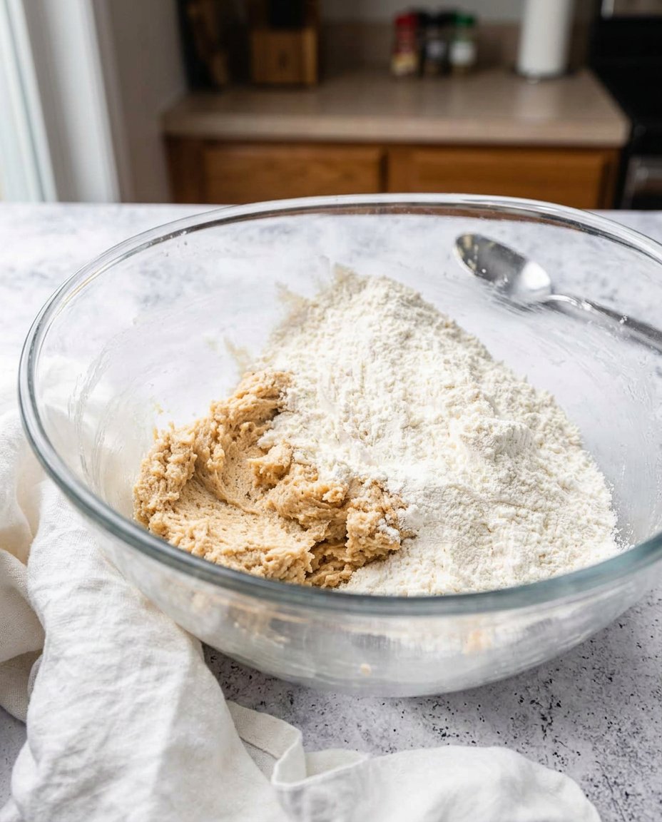 Ingredients for Lofthouse copycat cookies including sour cream cornstarch and butter