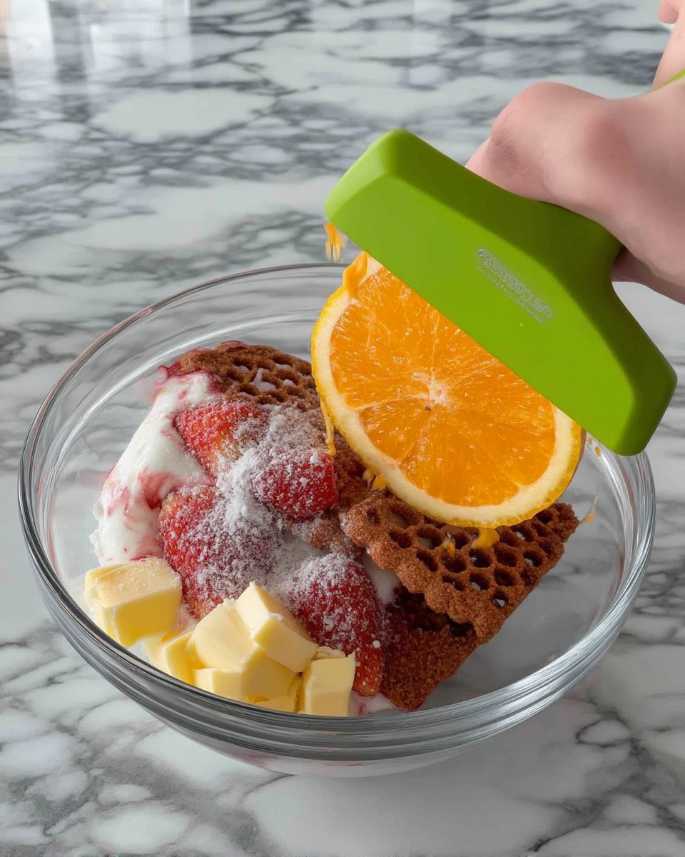 Ingredients for linzer cookies including butter flour and spices