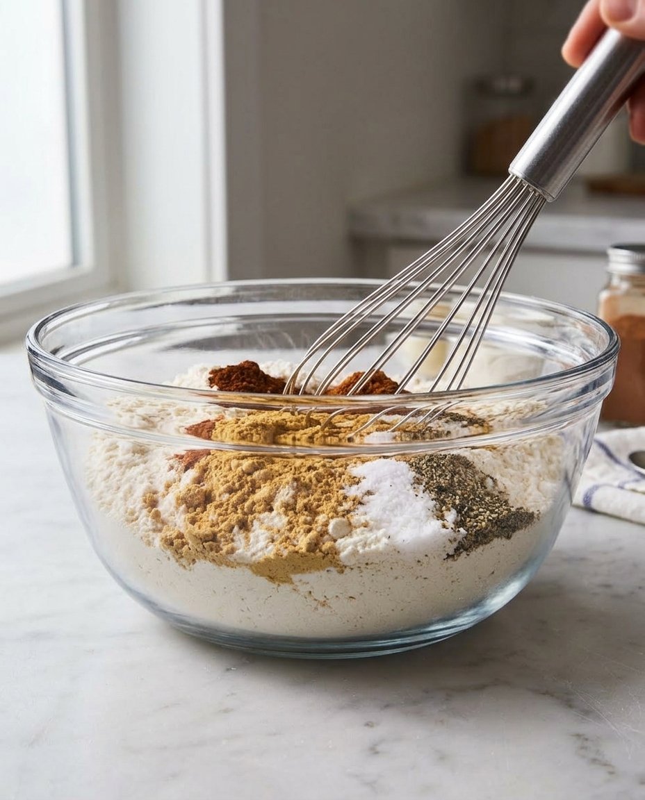 Close up of cookie jar ingredients including M&Ms and chocolate chips