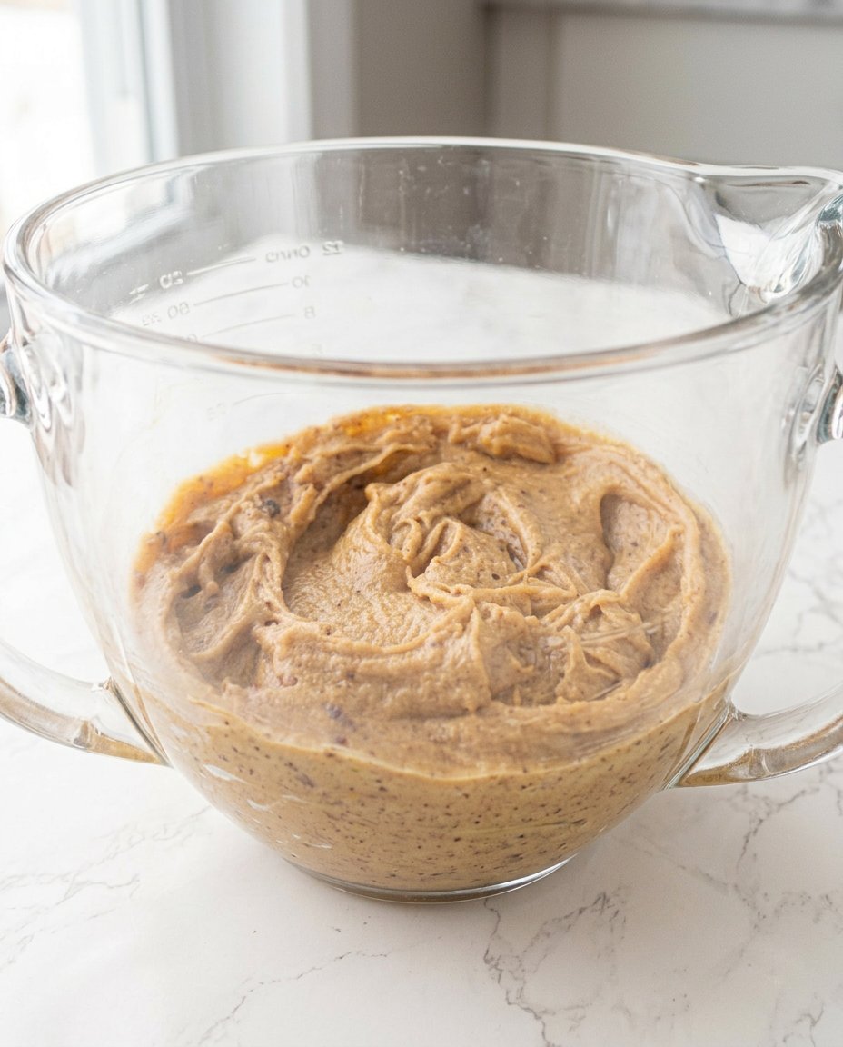 Chilled cookie dough with visible potato chips and chocolate.