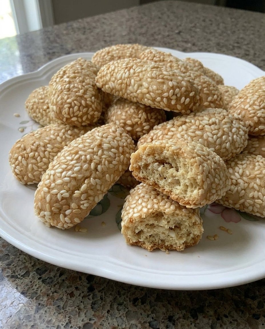 A plate of Biscotti Regia served with a cup of Italian coffee.