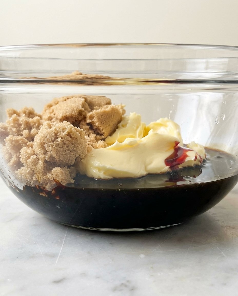 Hand rolling chilled gingerbread dough on a floured surface.