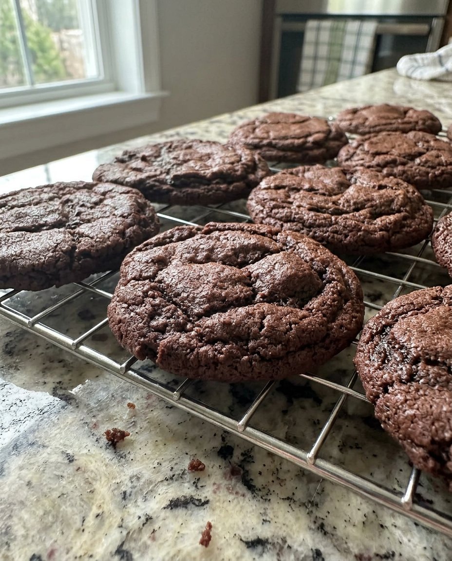 Chocolate snaps served on a plate with a cup of black coffee.