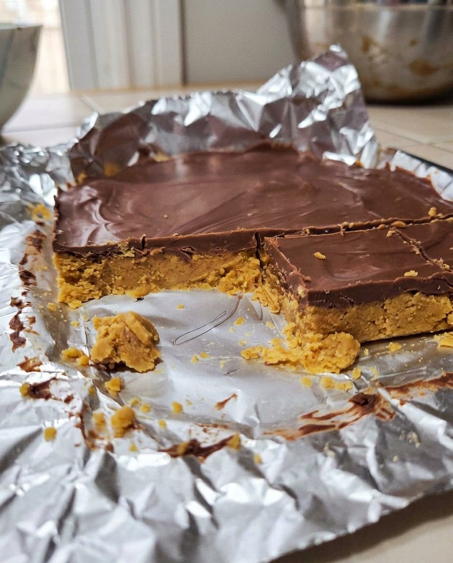 A plate of set peanut butter no bake cookies at room temperature