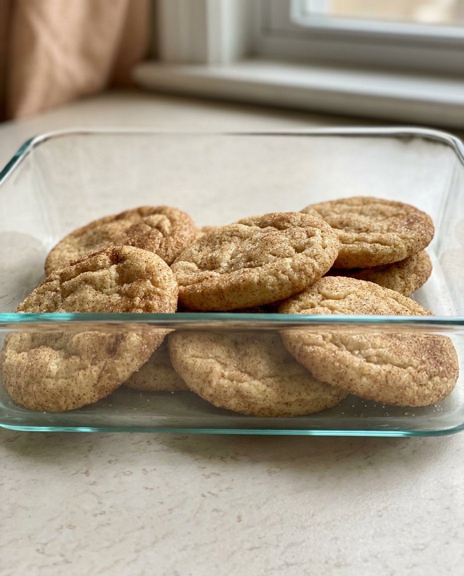 Gluten-free snickerdoodle cookies with traditional crackled tops