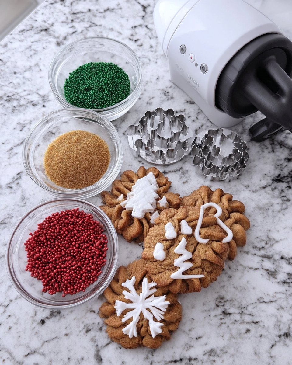 A bowl of pale, aerated spritz cookie dough with high-quality butter and flour.