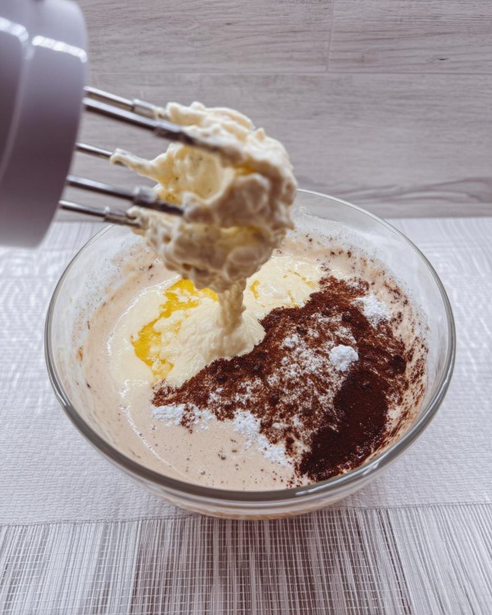 Bowls of flour sugar and butter on a digital kitchen scale