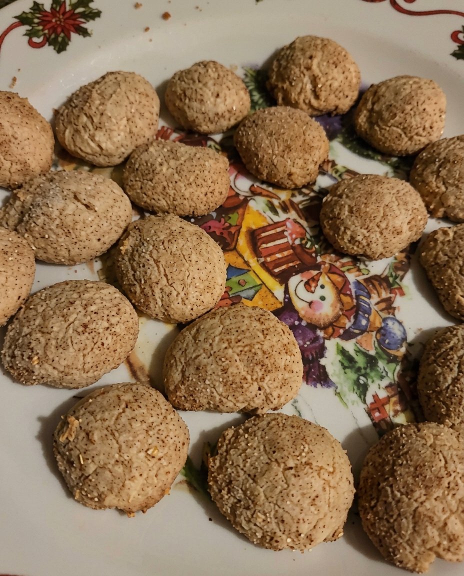 Stack of chewy brown sugar cookies showing soft centers