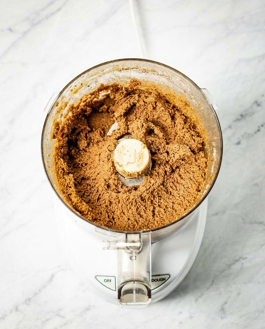 Ingredients for paleo gingerbread including almond flour molasses and warm spices.