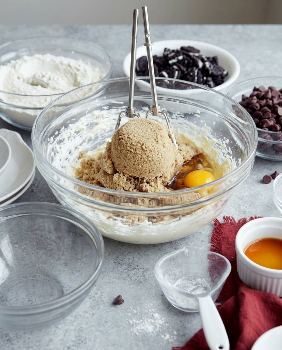 Ingredients for gingersnaps including ginger molasses and flour