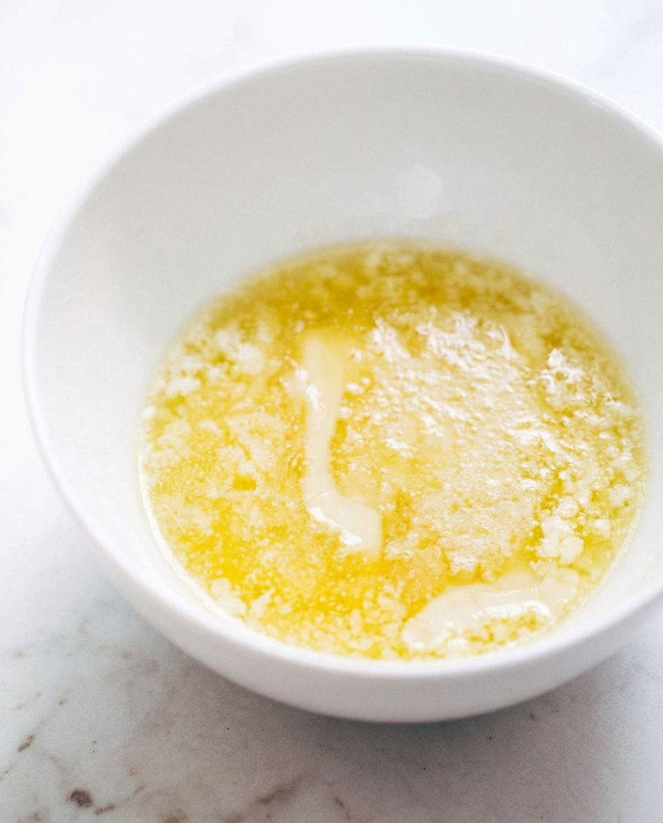 Measured ingredients for butter spritz cookies on a digital scale